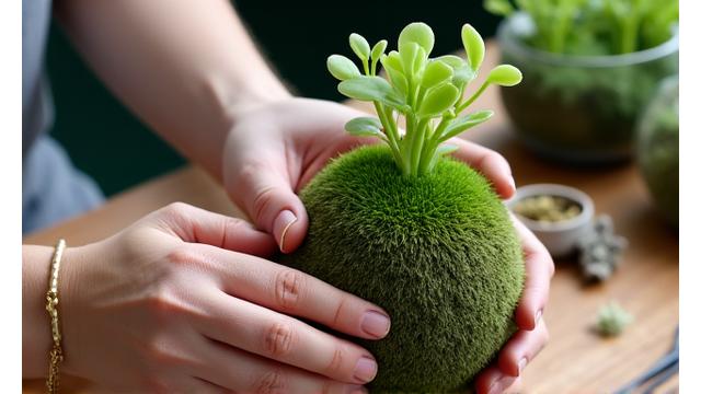 対面：苔玉づくりと森のテラリウム